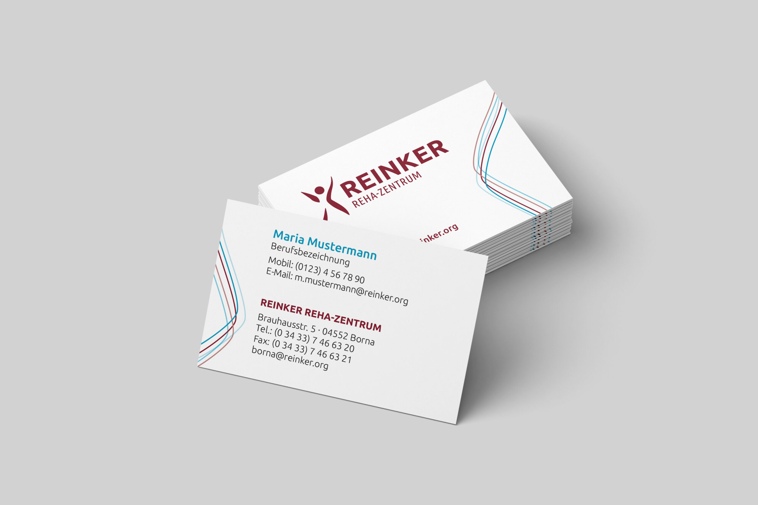 Logo-Redesign Reha-Zentrum Reinker